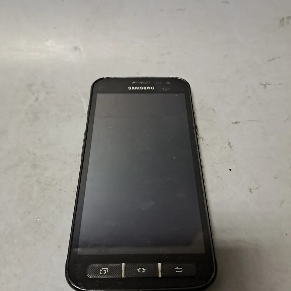 SAMSUNG GALAXY MOBILE PHONE IN BLACK