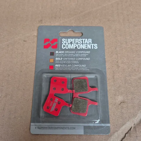 SUPERSTAR COMPONENTS DISC BRAKE PADS - 3-COMPOUND PACK