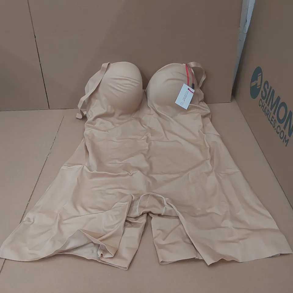 BOX CONTAINING APPROXIMATELY 15x BRAND NEW MAGISCULPT ALMOND BODYSUITS - SIZE 40D