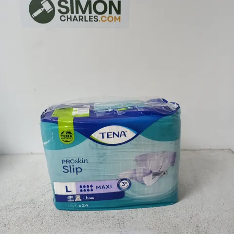 TENA PROSKIN SLIP MAXI INCONTINENCE PADS – LARGE (24)