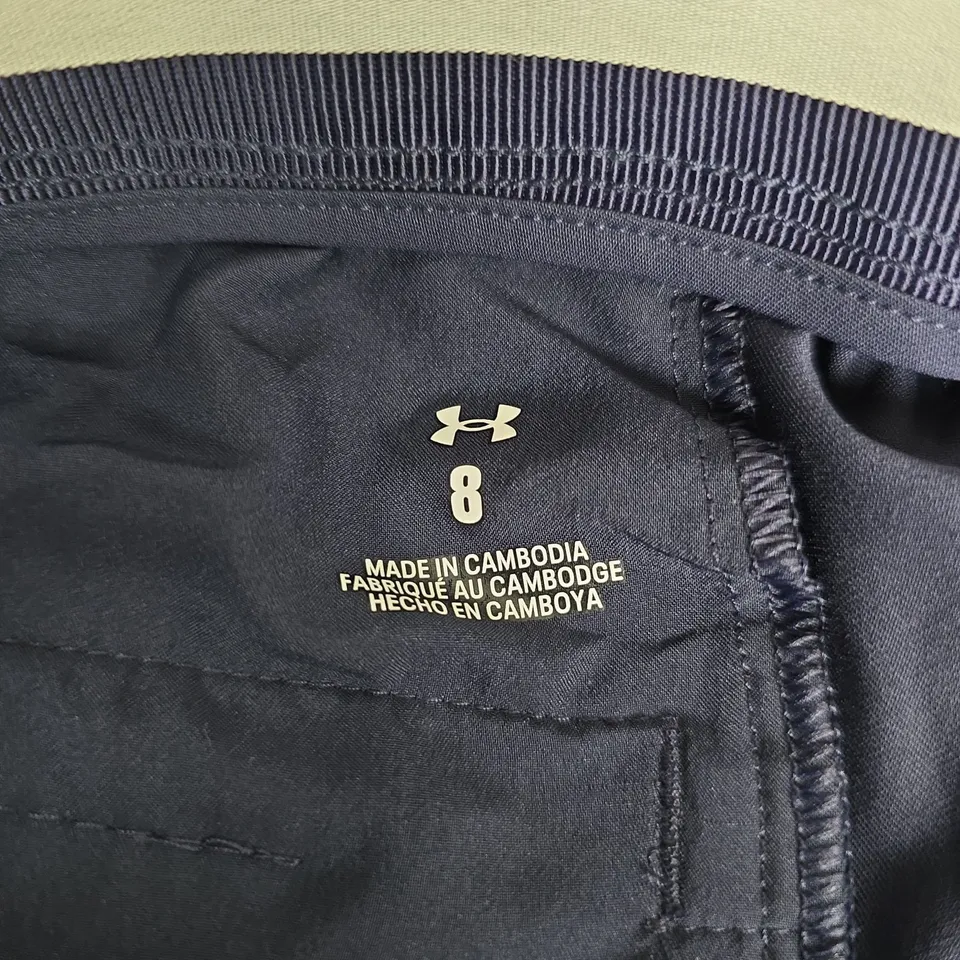 UNDER ARMOUR WOMEN'S UA DRIVE PANT – NAVY, UK 12 (US 8)