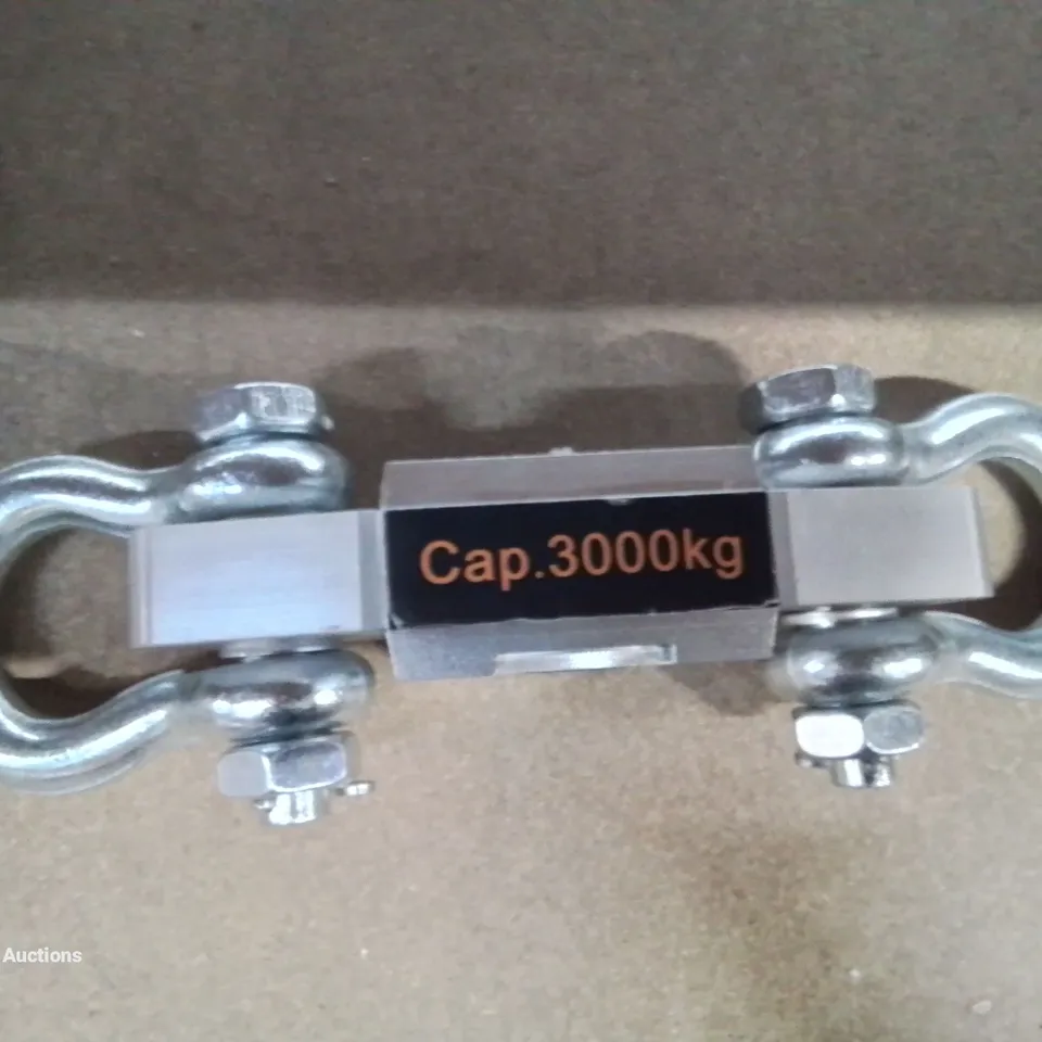 A BOXED METAL CRANE SCALE 