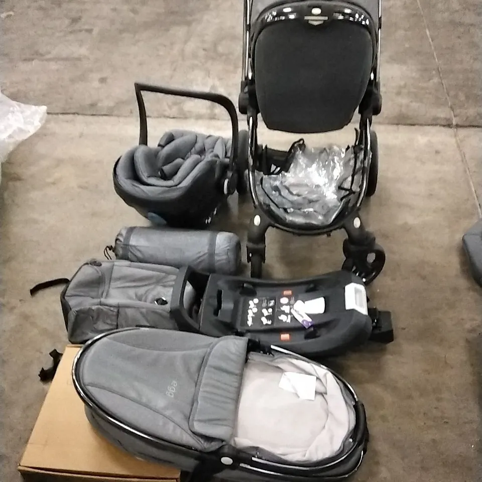 EGG2 6 PIECE LUXURY BUNDLE WITH EGGSHELL CAR SEAT AND EGGSTROLLER IN GREY 