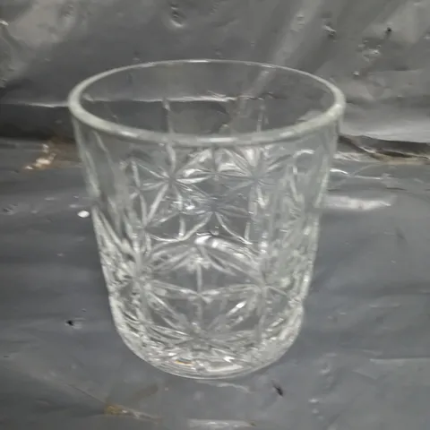 VINSANI 6 ROYAL WHISKY CRYSTAL CUT TRANSPARENT WHISKEY GLASSES