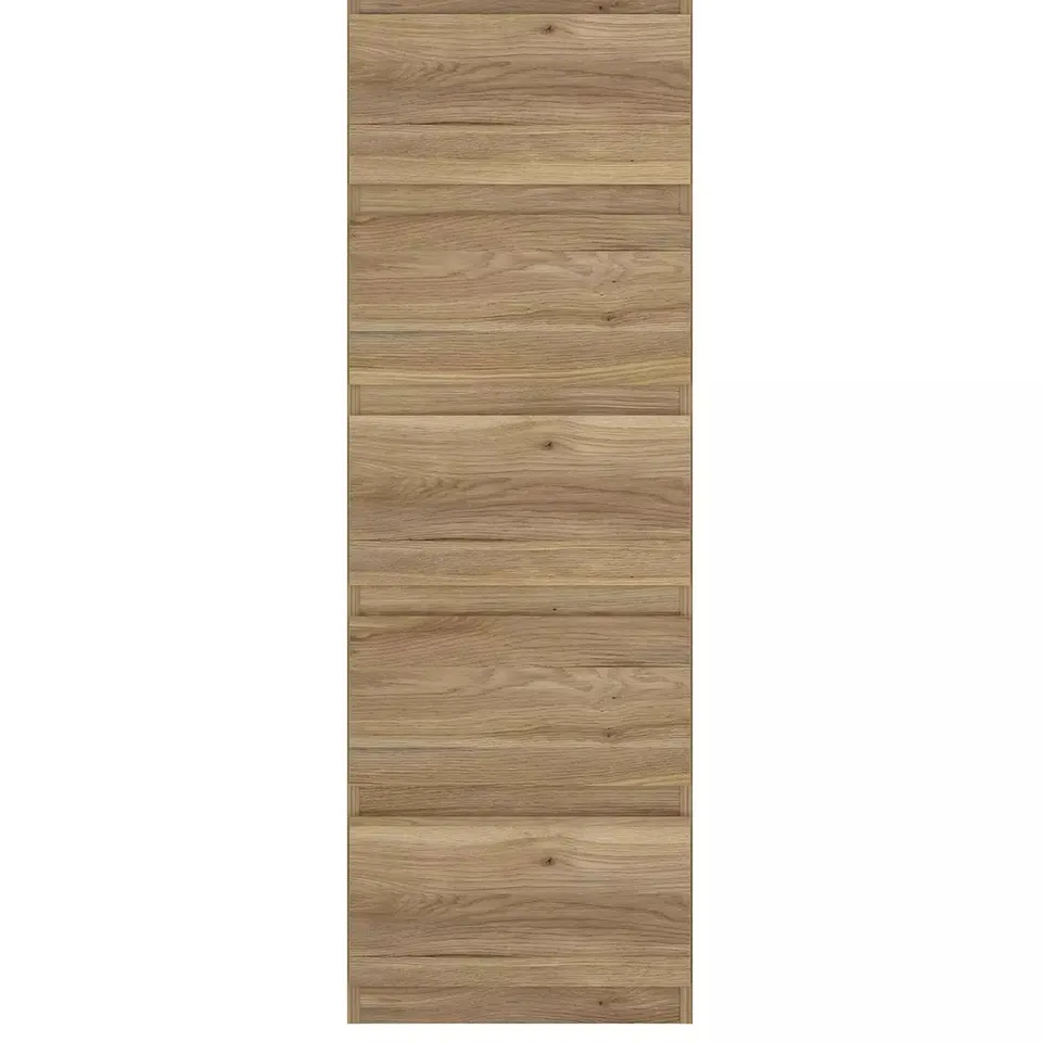 LISSON NARROW CHEST OF 5 DRAWERS - NEW OAK  RRP £119