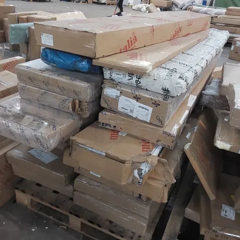 PALLET TO CONTAIN A LARGE ASSORTMENT OF DESIGNER FURNITURE PARTS - MIX OF BRAND NEW AND RETURNED ITEMS