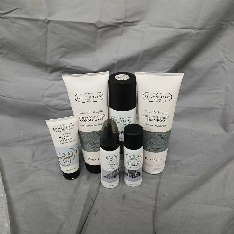 PERCY & REED LONDON HAIR CARE SET – SHAMPOO & CONDITIONER WITH STYLING MINIATURES