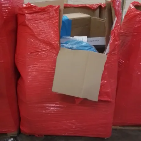 PALLET CONTAINING ASSORTED HOUSEHOLD & HOME IMPROVEMENT PRODUCTS. INCLUDES KPOP PHOTO ALBUM BOOK, BOXED FURNITURE, POP-UP TENT ETC