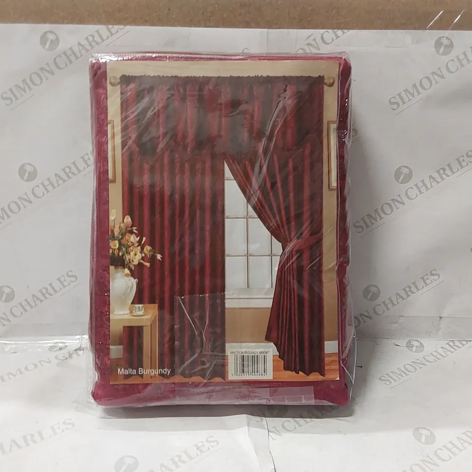 BAGGED GARD POLYESTER ROOM DARKENING CURTAIN PAIR - 66 x 90"