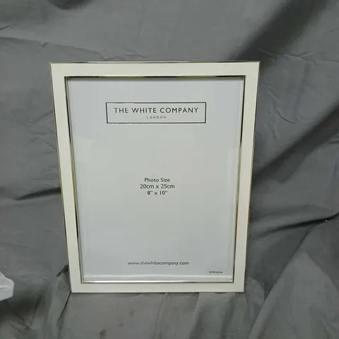 THE WHITE COMPANY PICTURE FRAME – SILVER-TONE, 20X25 CM (8X10 IN)