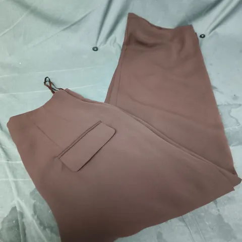ODDMUSE BROWN WIDE LEG TROUSERS SIZE UNSPECIFIED 