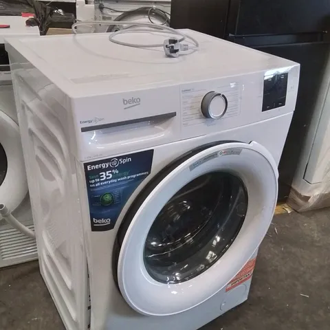 BEKO BM3WT3841W 8KG WASH, 1400 SPIN WASHING MACHINE - WHITE - A RATED