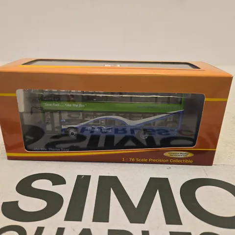 1:76 SCALE MODEL BUS – SCANIA OMNICITY THAMES TRAVEL (CREATIVE MASTER NORTHCORD LTD)