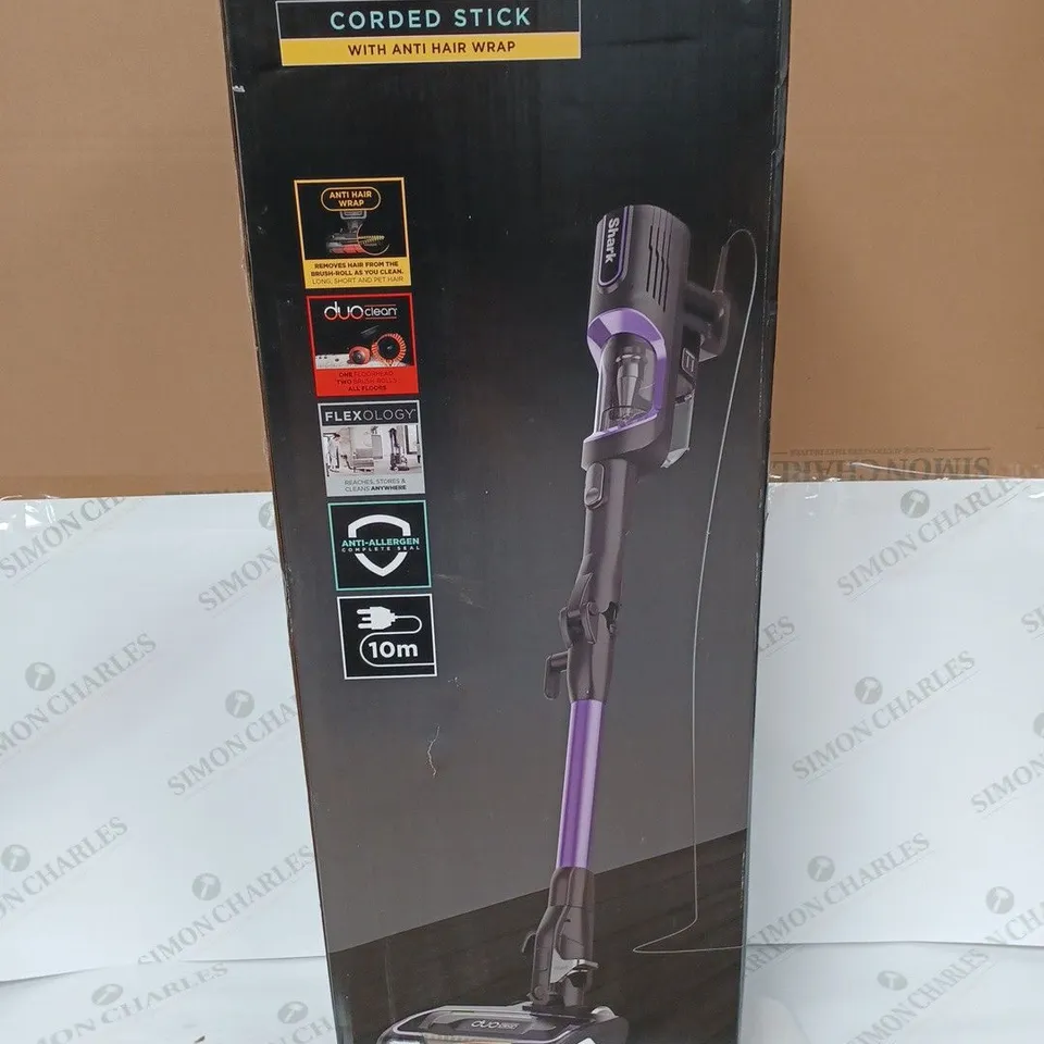 SHARK FLEXOLOGY ANTI HAIR WRAP CORDED UPRIGHT VACUUM CLEANER RRP £180