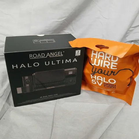 ROAD ANGEL HALO ULTIMA 4K DUAL DASH CAM BUNDLE