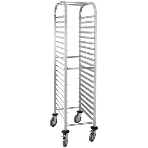 BOXED VOGUE GASTRONORM RACKING TROLLEY (1 BOX)