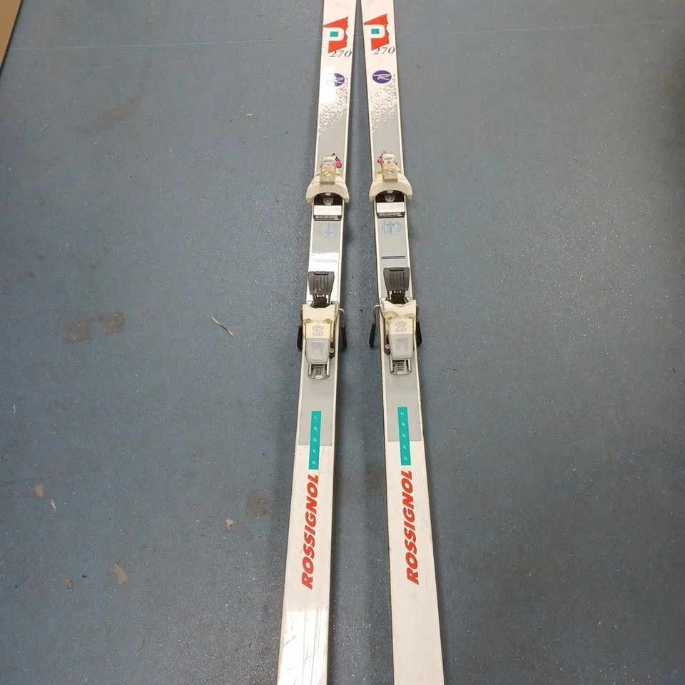 ROSSIGNOL SPORT 270 SALOMON SKIS - COLLECTION ONLY