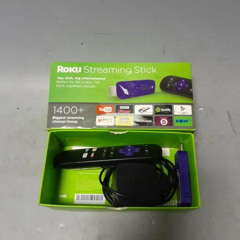 BOXED ROKU STREAMING STICK