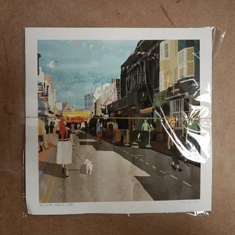CASSEY SCHOOLEY "BRIGHTON NORTH LAINE" ART PRINT