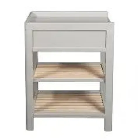 TROLL LUKAS CHANGING TABLE - SEAL GREY / TEAK - 1 BOX 