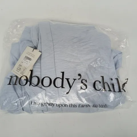 BAGGED NOBODY'S CHILD PAX MIDAXI DRESS IN BLUE SIZE UK 10