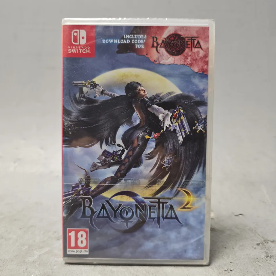 SEALED NINTENDO SWITCH BAYONETTA 2 