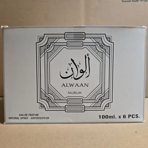 ALWAAN NUSUK EAU DE PARFUM 6 X 100ML FRAGRANCE SET