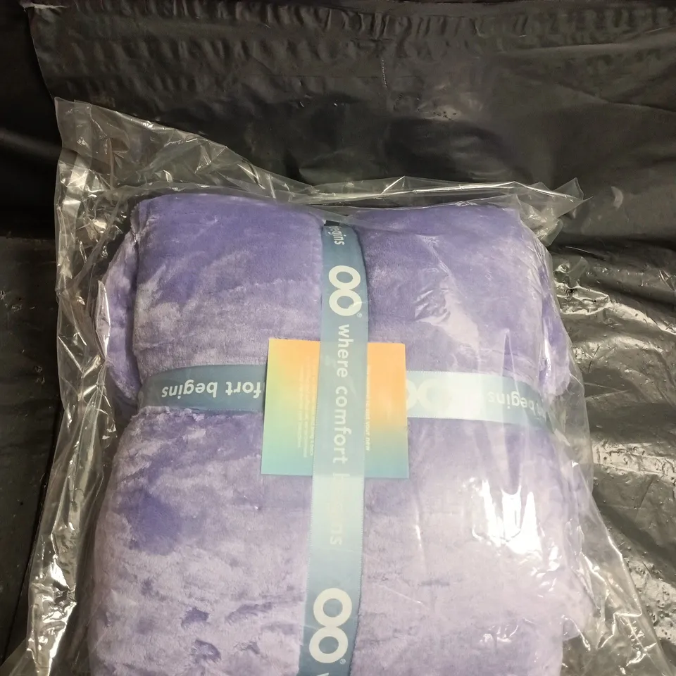 SEALED OODIE OVERSIZED HOODED BLANKET - PURPLE