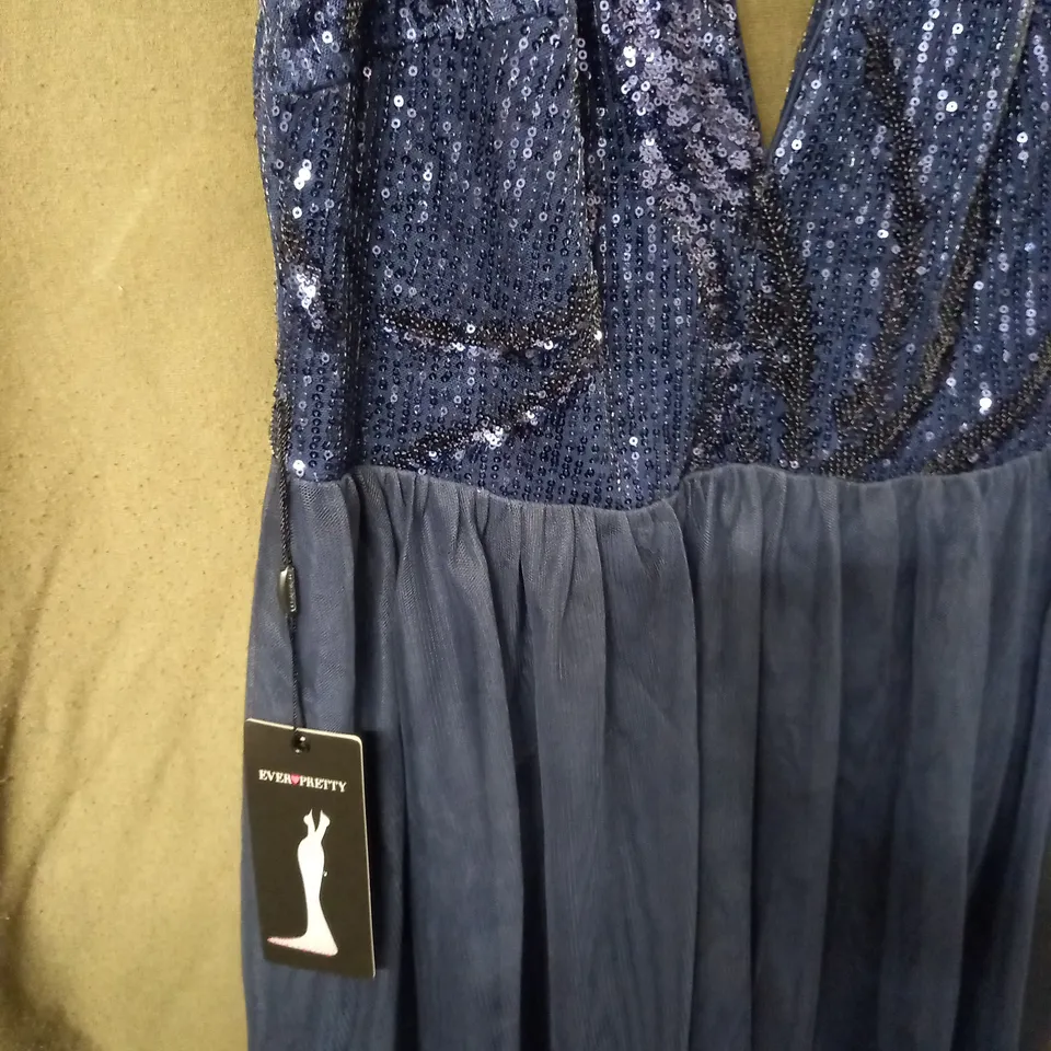 EVER PRETTY NAVY OCCASIONAL DRESS - UK 20