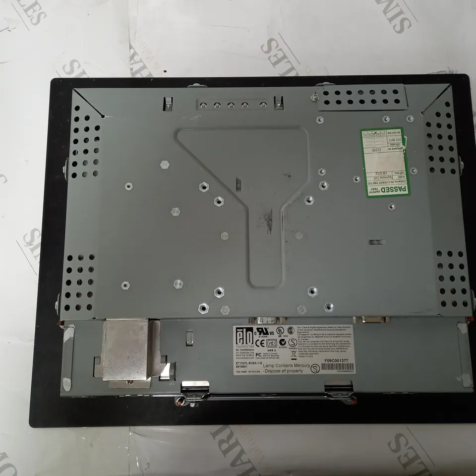 ELO TOUCHSYSTEMS 15" TOUCHSCREEN MONITOR ET1537L-8CEA-1-G