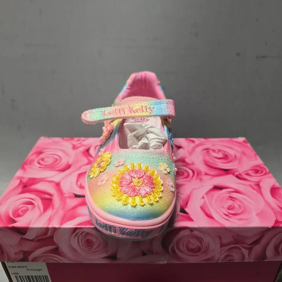 BOXED LELLIKELLY FRANCESCA PINK SHOES - SIZE 31