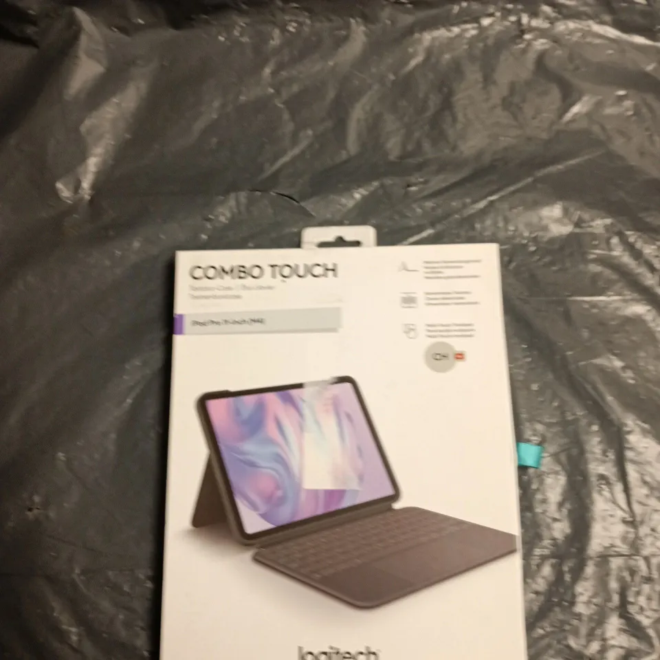 LOGITECH COMBO TOUCH KEYBOARD CASE FOR IPAD PRO 11-INCH (M4) – BLACK