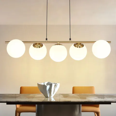 BOXED SOLLIS 5-LIGHT KITCHEN ISLAND PENDANT