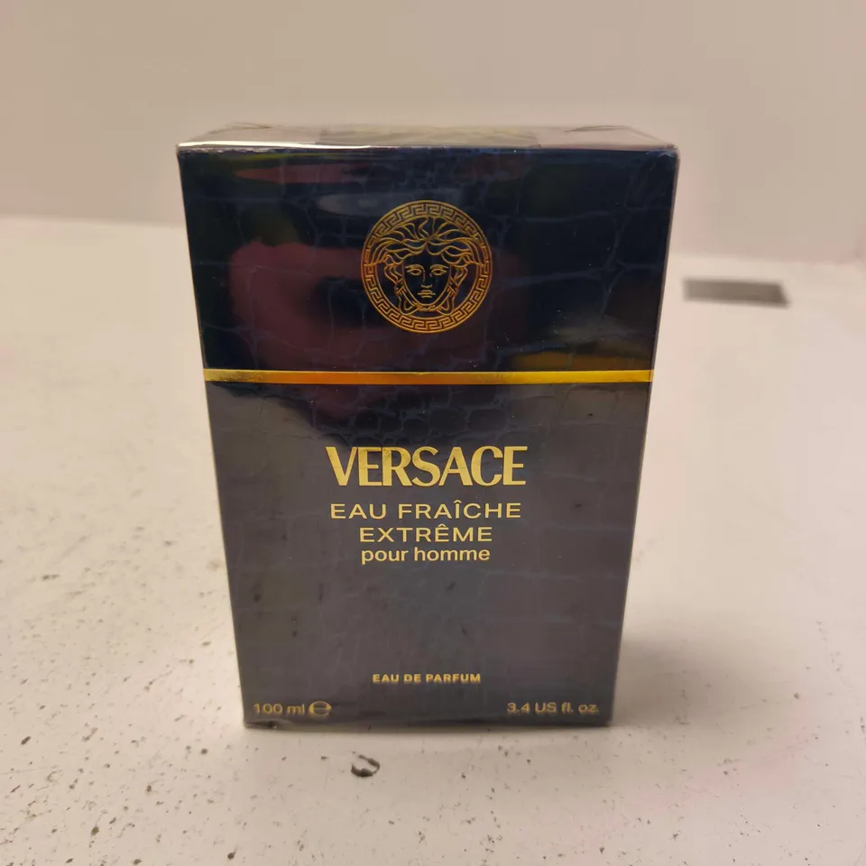 BOXED AND SEALED VERSACE EAU FRAICHE EXTREME POUR HOMME EAU DE PARFUM 100ML