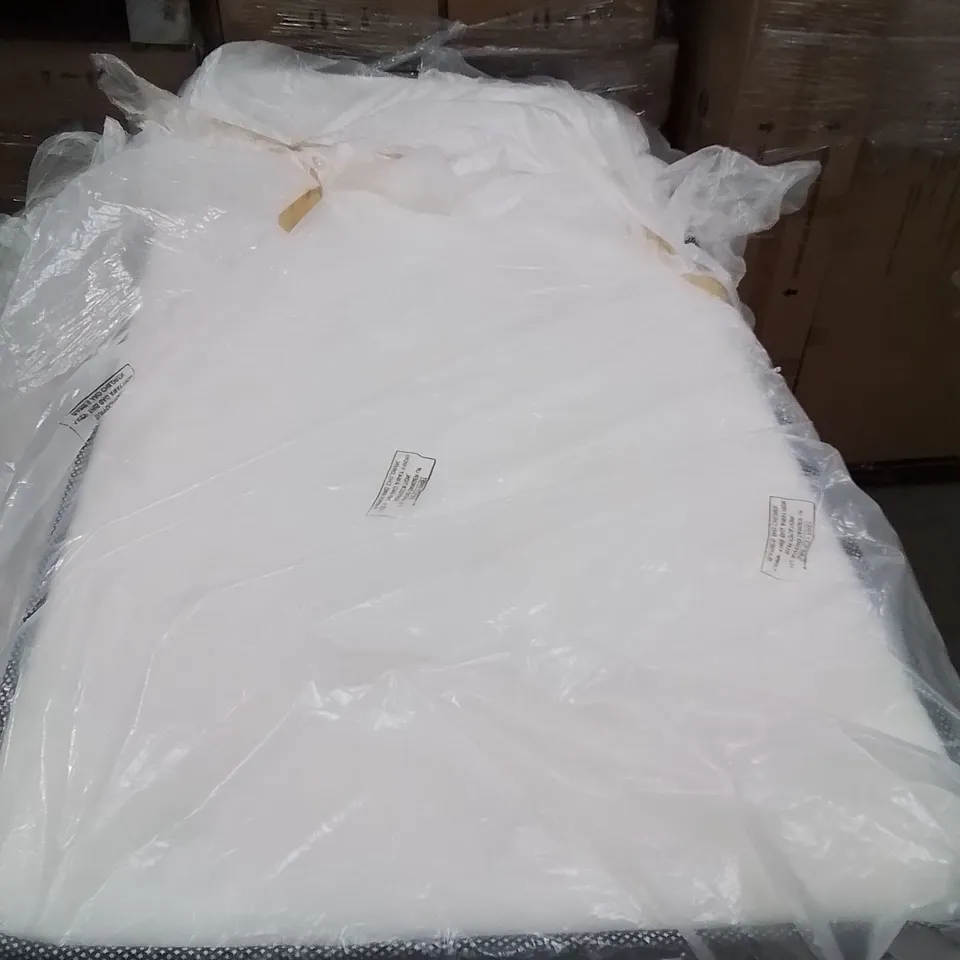 QUALITY BAGGED ROLLED AND BOXED MURCIA WAYFAIR SLEEP PILLOW TOP POCKET SPRUNG SINGLE MATTRESS 