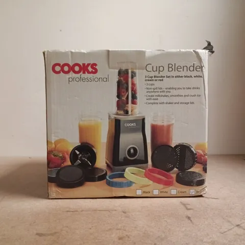 BOXED COOKS PROFESSIONAL CUP BLENDER