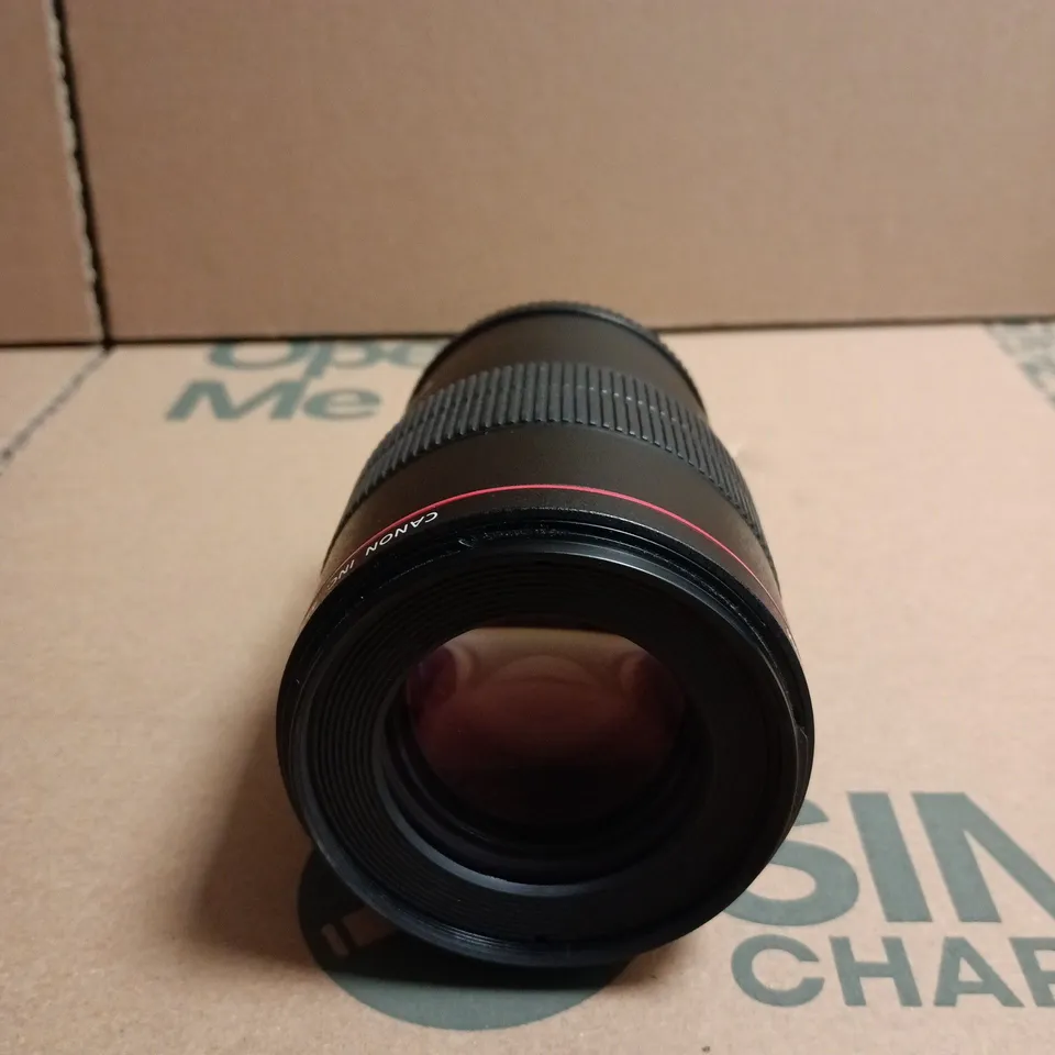 CANON EF 100MM F/2.8L MACRO IS USM LENS – BOXED