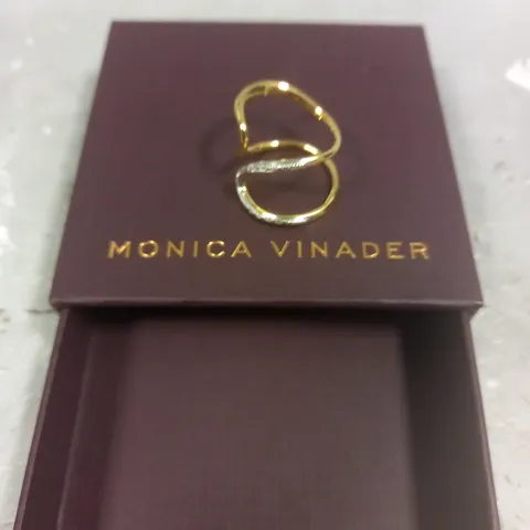 BOXED MONICA VINADER RING