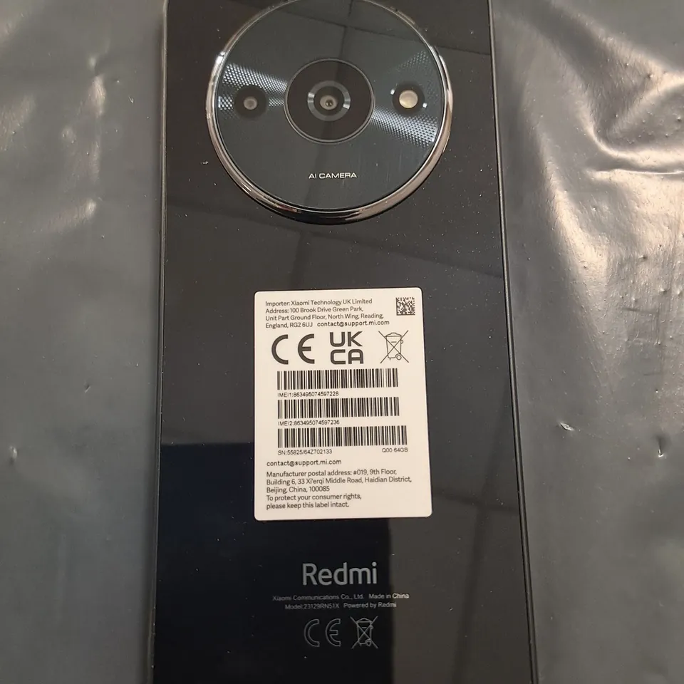 BOXED REDMI A3 3GB/64GB IN MIDNIGHT BLACK 