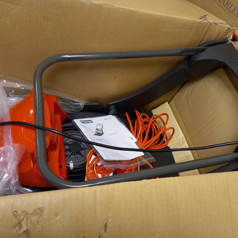 FLYMO GLIDER COMPACT 330AX ELECTRIC HOVER COLLECT LAWNMOWER - INCOMPLETE