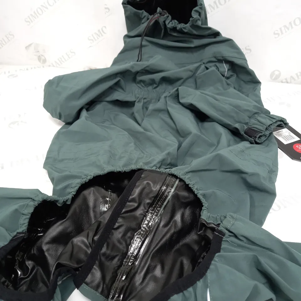 DOG COAT PROTECT OVERALL OLIVE – SIZE : 55