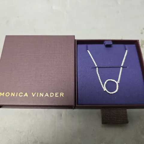 BOXED MONICA VINADER CIRCLE BANGLE 
