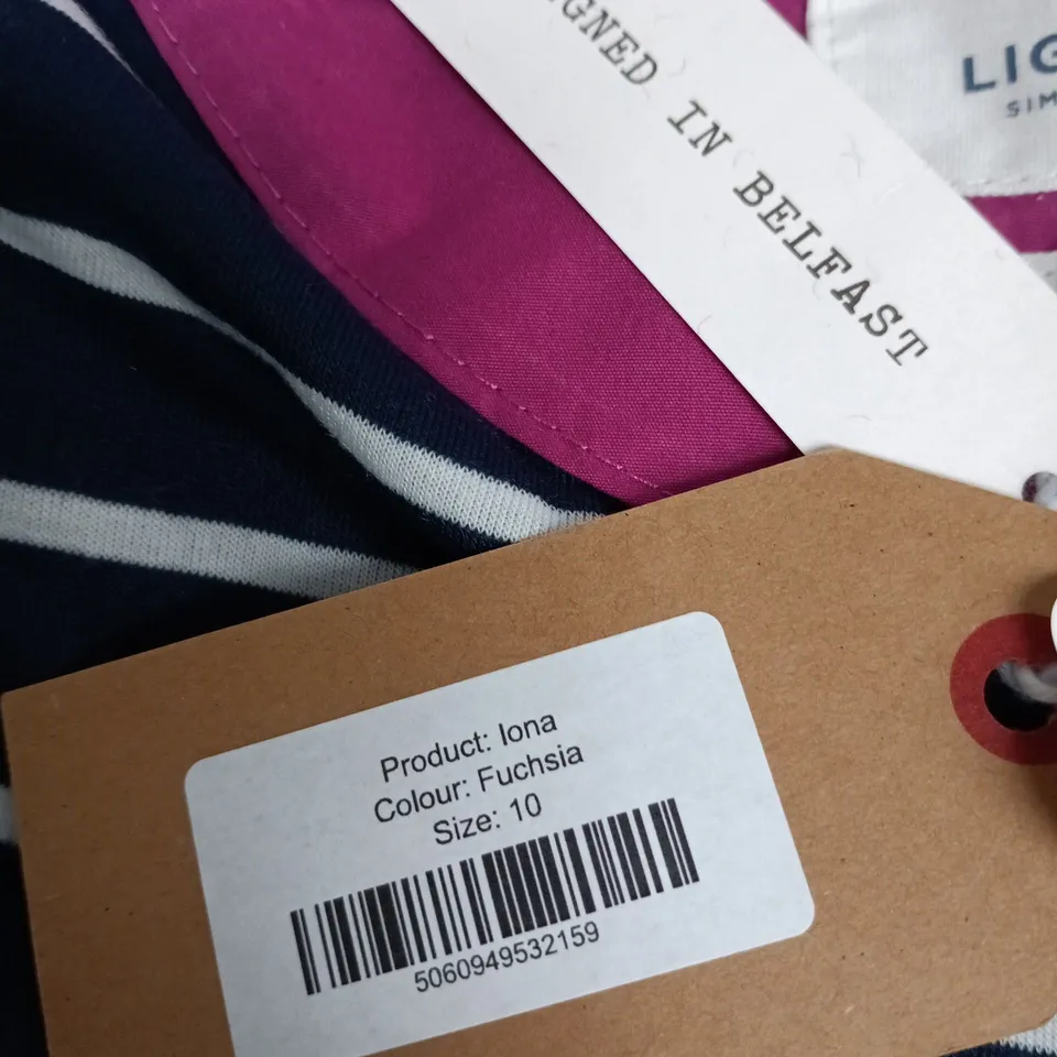 LIGHTHOUSE IONA WATERPROOF JACKET – FUCHSIA, UK SIZE 10