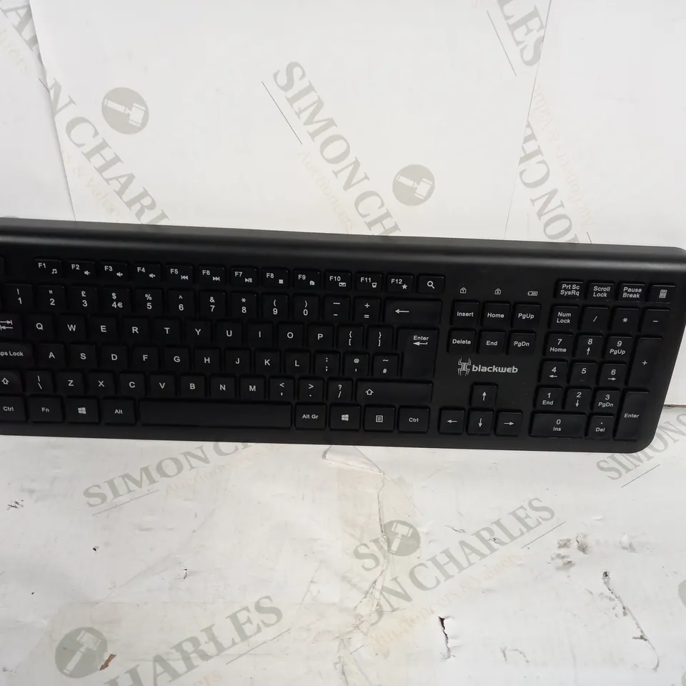 BLACKWEB WIRELESS SILENT KEYBOARD