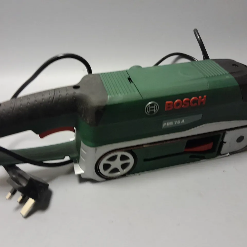 UNBOXED BOSCH PBS 75 A CORDED SANDER