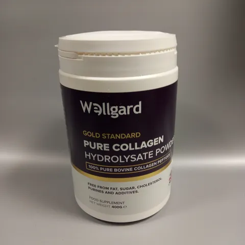 SEALED WELLGARD GOLD STANDARD PURE COLLAGEN HYDROLYSATE POWDER - 400G