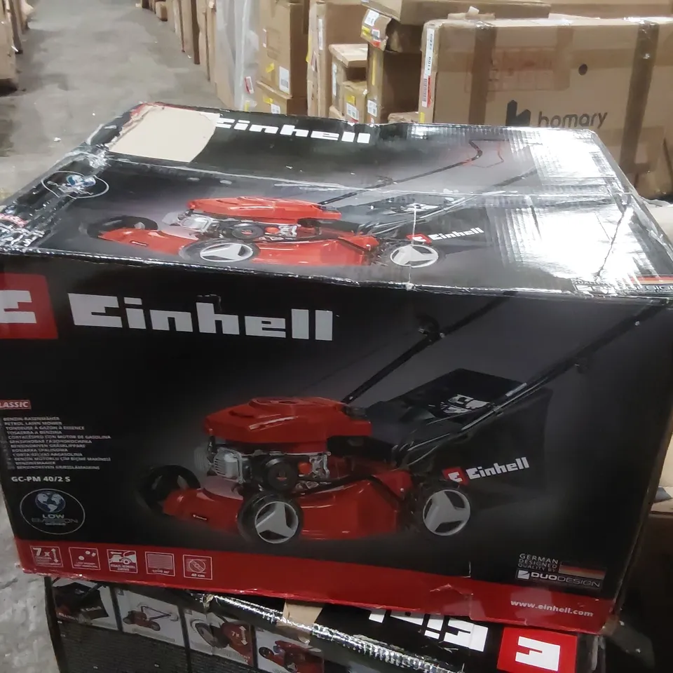 BOXED EINHELL GC-PM 40/2 S LAWN MOWER