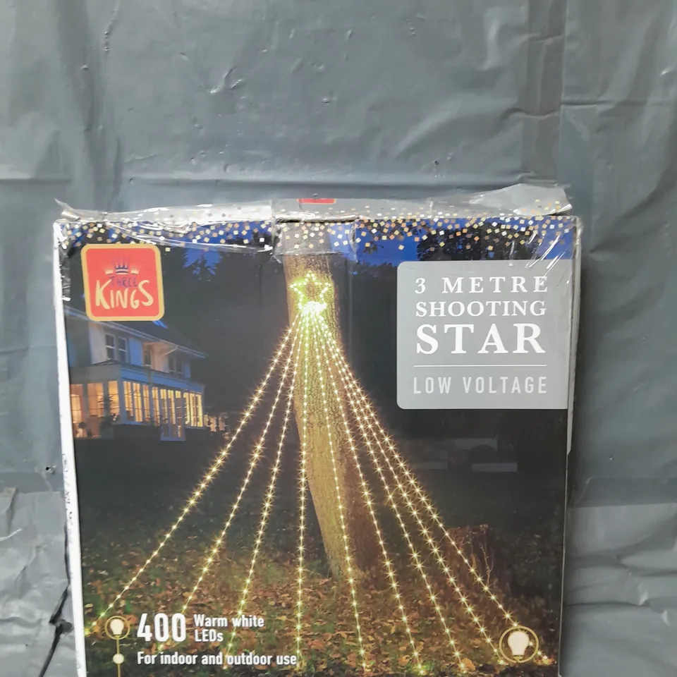 BOXED THREE KINGS 3 METER SHOOTING STAR LIGHT  RRP £12