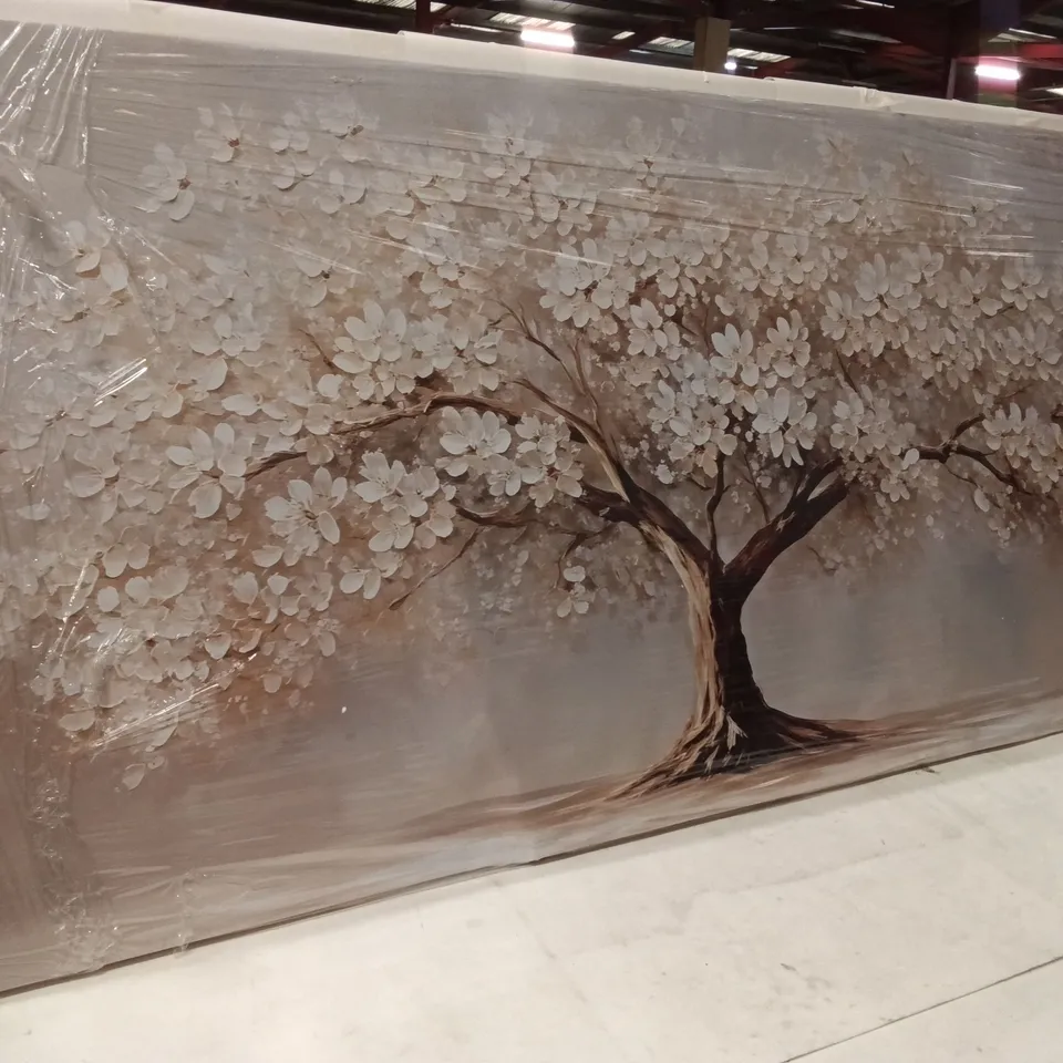 TREE WITH BLOSSOMS – LARGE CANVAS WALL ART