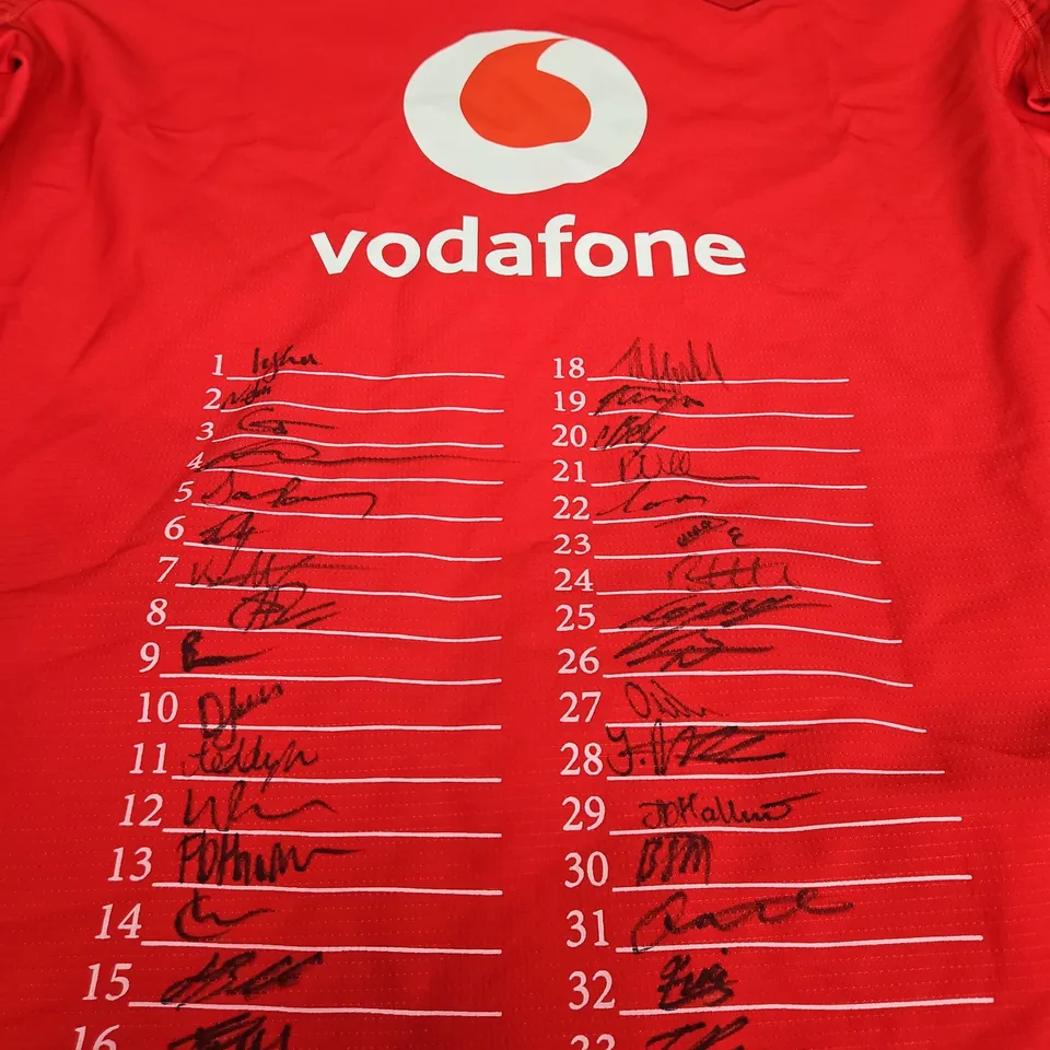 MACRON WRU SIGNED SHIRT HOME 24/25 SLIM FIT - XL